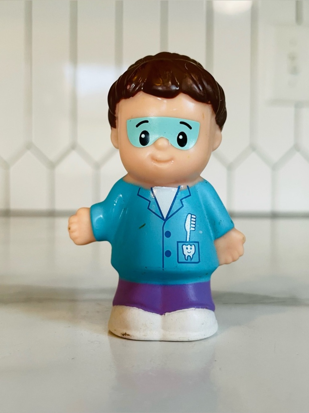 Fisher Price Little People Girl Dentist Figure